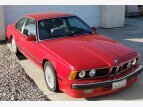 Thumbnail Photo 0 for 1988 BMW 635CSi Coupe